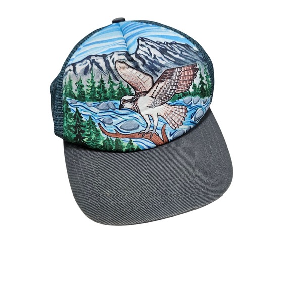 Other - Sunday Afternoons Kids 2-12 yrs Trucker Hat W/ Mesh Back & Mountain Eagle Design